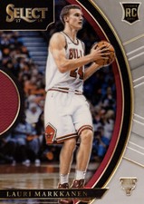 2017-18 Panini Select Basketball Concourse #8: Lauri Markkanen Panini Select