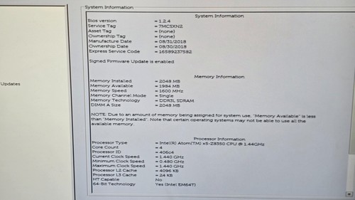 Dell Wyse 3040 N10D Thin Client Atom x5-2GB RAM 1.44GHz +PSU (Need UK Adapter) - Picture 10 of 19
