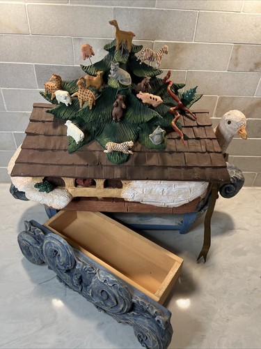 Department 56 Noah's Ark Advent Calendar Figurine Set Christmas Tree Animals - Picture 12 of 20