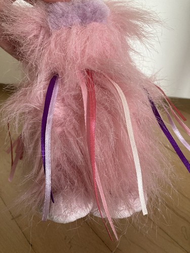 GANZ Ribbon Yorkie Plush Dog Webkinz Pink Purple Stuffed Animal NO CODE - Picture 8 of 13