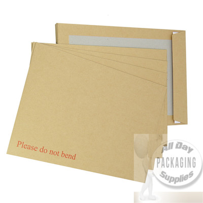 10 x C4 A4 Board Back Backed Envelopes 324x229mm PIP