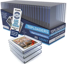 Premium 20PT - 360PT Top Loaders for Cards | Hard Card Sleeves. Baseball Card Pr