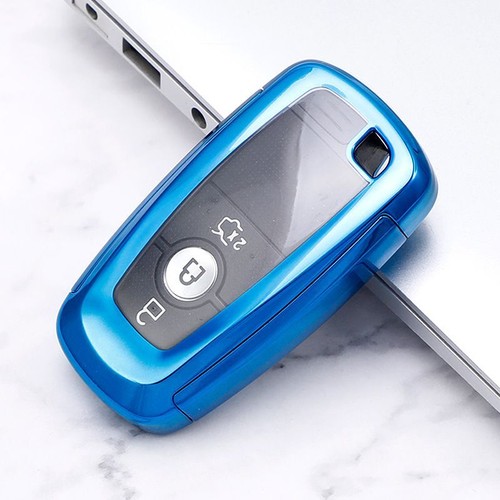 TPU Auto Schlüsselhülle Schlüssel Schutz Hülle für Ford Fusion Mondeo Mustang - Bild 11 von 14