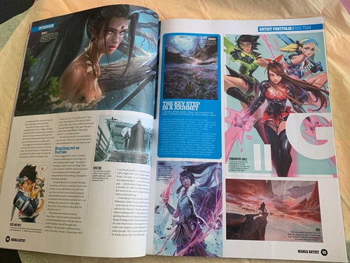 ImagineFX Presents MANGA ARTIST NINTH 9TH EDITION 2021 Bookazine - NEW - Imagen 9 de 9