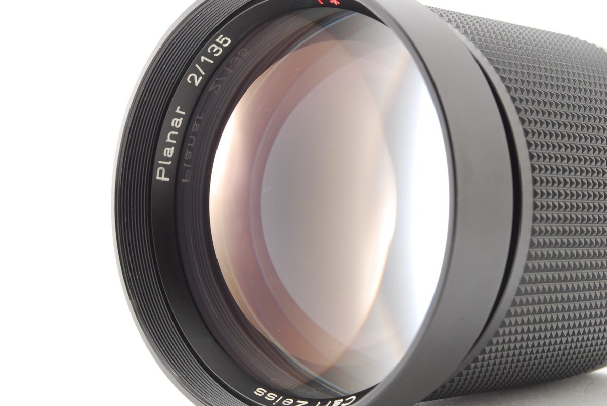 美品 CONTAX ツァイスCarl Zeiss Planar 135mm F2 Carl Zeiss 135mm f2 Planar T* Lens for Contax/Yashica | Blue