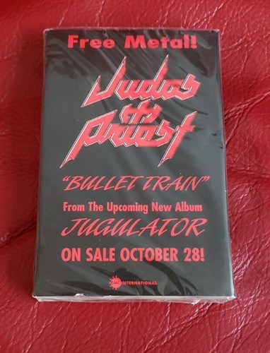 JUDAS PRIEST - Bullet Train Promo Cassette New Sealed! 🔥🤘🔥 - Picture 1 of 3