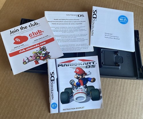 Case and Manual Only NO GAME Mario Kart DS Nintendo DS Authentic - Picture 4 of 4