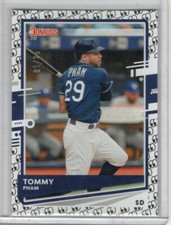 2020 Panini Donruss Look at This Emoji 1/25 Tommy Pham #174 San Diego Padres