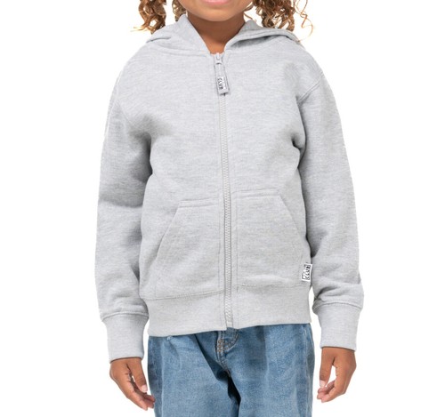 Pro Club Youth Kid's Soft Fleece Pockets Full Zip Hoodie Jacket Sweater - Picture 3 of 8