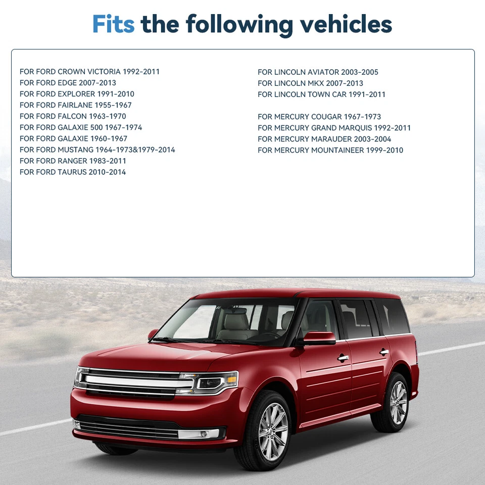 2 piezas espaciadores de rueda centrados en el buje de 1,5" 5x4,5 1/2"x20 para Ford Mustang Explorer Foto 3 de 4