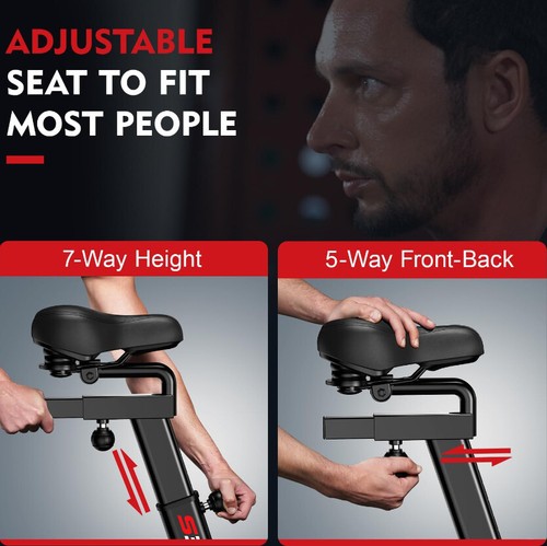 Fitness Fan Bike Exercise Bike Stationary Bike Indoor/Outdoor Cycling Home Gym - Picture 17 of 19