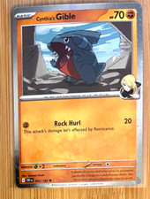 Cynthia's Gible (Cosmos Holo) 102/182 Miscellaneous Cards & Products Holo