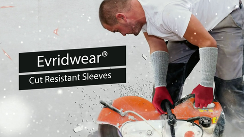 Protección de brazo EvridWear, protectores de brazo de manga resistentes a cortes nivel 5 (2 pares) - Vídeo 1 de 1