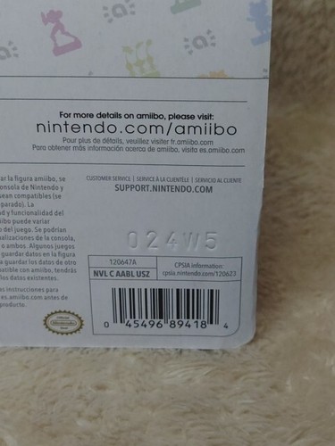 Nintendo Super Smash Bros. Mii Swordfighter Amiibo Figura NUOVA SIGILLATA - Foto 3 di 3