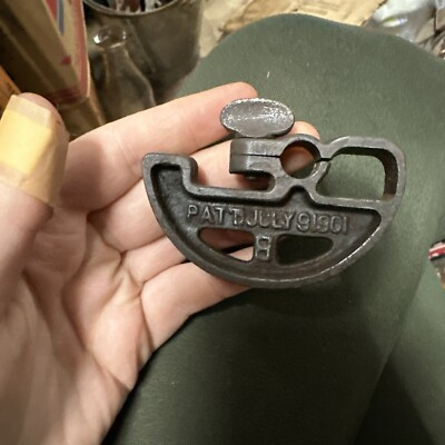 #ad Original Stanley Plane Parts Early Type 1901 Patent $34.99