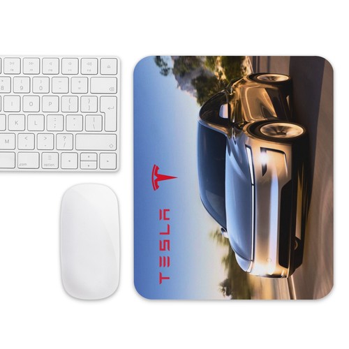 Tesla MODEL Y Electric Cars -Mouse Pad NEW 9.5" x 7.75" Non Slip Tesla Motors - Picture 2 of 4