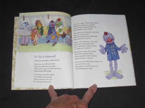 Little Golden Book I think that It Is Wonderful 3rd printing Sesame Street - Picture 5 of 10