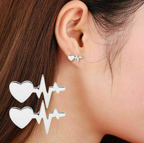 Women's Girl 925 Silver Earrings Cute Ear Stud Jewelry Gifts Fashion - Picture 12 of 152