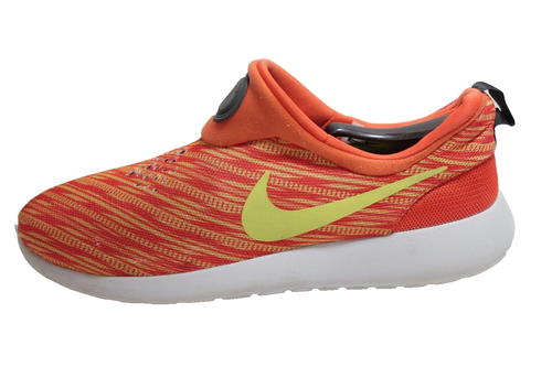 NIKE Roshe Run Slip-On Men's Size 11 Electric Orange Sneakers Shoes 644443-800 - Picture 6 of 15