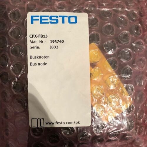 New CPX-FB13 Festo 195740 Bus node Fast Shipping - Picture 4 of 5