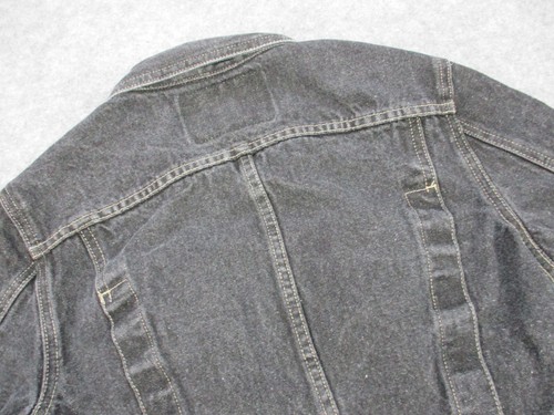VINTAGE Guess Jacket Girl Extra Large Denim Trucker Outdoor Faded USA Kids Youth - Picture 9 of 17
