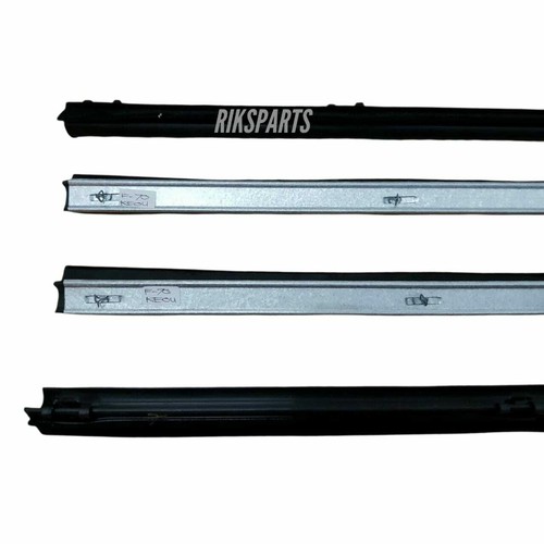 DAIHATSU FEROZA ROCKY SPORTRAK FRONT DOOR GLASS WEATHERSTRIP INNER OUTER SET NEW - Picture 3 of 4