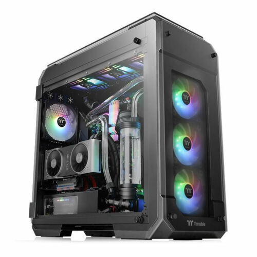Thermaltake View 71 TG Tempered Glass Edition RGB Full Tower шасси, материал SPC