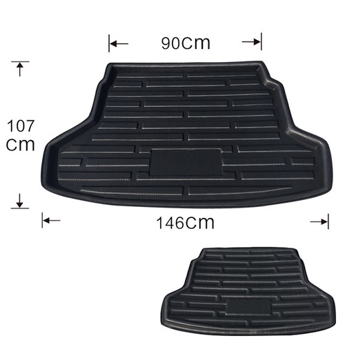 Rear Boot Cargo Liner Trunk Mat Tray For Hyundai Sonata 2015 - 2018 2019 Sedan - Bild 3 von 6