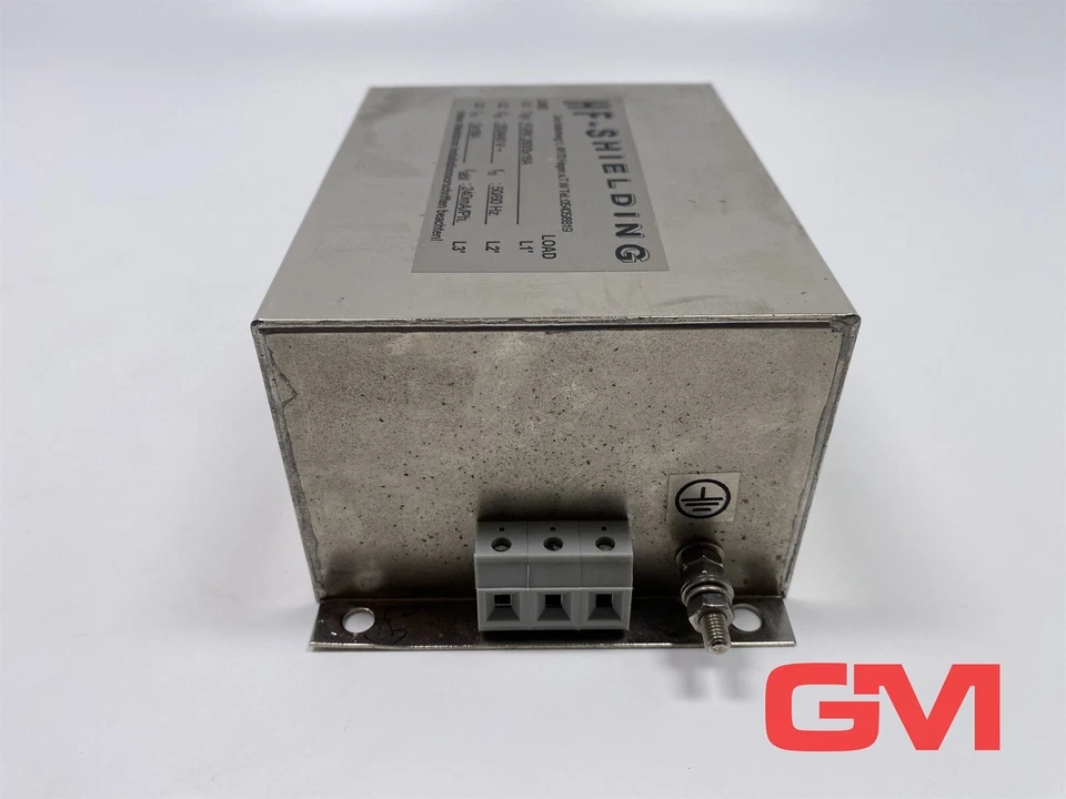 HF-Shielding Netzfilter FURK 260/3x16A EMV filter 250/440V 3x16A 240mA/Ph. - Image 3 of 4