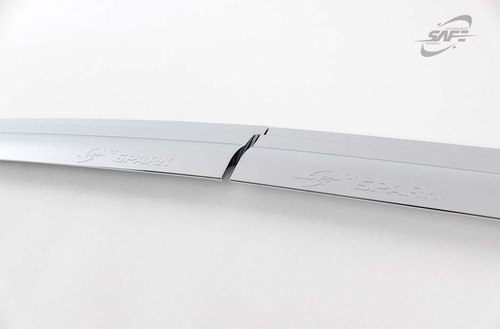 SAFE Chrome Weather Shields 4p with Dash Mat RH for 2016 2017 2018 Holden Spark - Picture 9 of 12