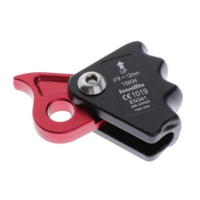 SM SunniMix Arborist Climbing Tree Caving for 9-12mm Rope Grab Protecta Belay Pulley Gear Rope Access Attrezzatura di Sicurezza con 25KN D Locking Moschetton