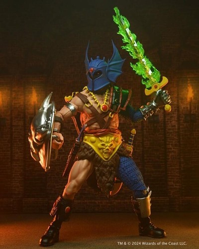 DUNGEONS & DRAGONS Warduke on Blister Card 50th Anniversary Action Figure Neca - Foto 12 di 12