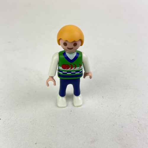 Vtg 1995 Playmobil Woman Mom Girl Boy Dog Bed Pet Dish Plate Dollhouse Figures - 第 3/5 張圖片