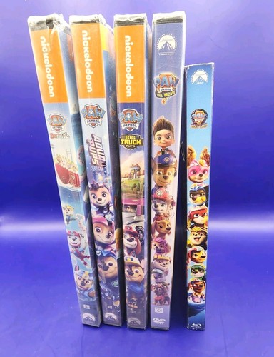Paw Patrol Movie Bundle. 1 Blu-ray And 4 DVD New In Wrapping Unopened  - Bild 1 von 6