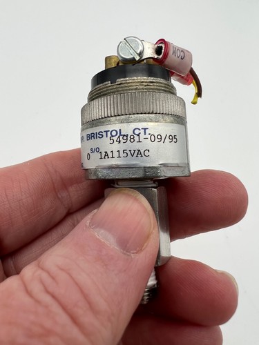 Sensor interruptor de vacío Whitman Controls P119V-3N-F12TS roscas NPT 10” HG INCR EE. UU. - Imagen 6 de 8