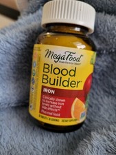 MegaFood BLOOD BUILDER Iron with Vitamin C 30 tablets Exp 01/26