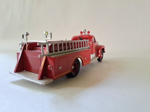 Corgi 1:50 Scale Mack B closed pumper corpus christi fire department diecast - Picture 6 of 13