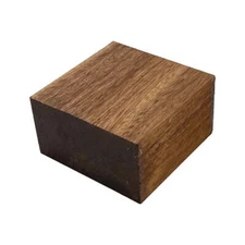 Bhilwara Bowl Blank 4"x4"x3" Turning Wood Square Block for Carving-Free Shipping