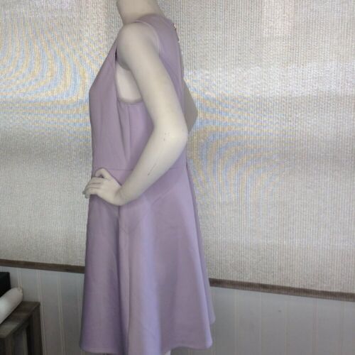Ted Baker London; Ladies Lilac A-Line dress. Size: 5 UK, Size: 10-12 US. - Picture 2 of 5