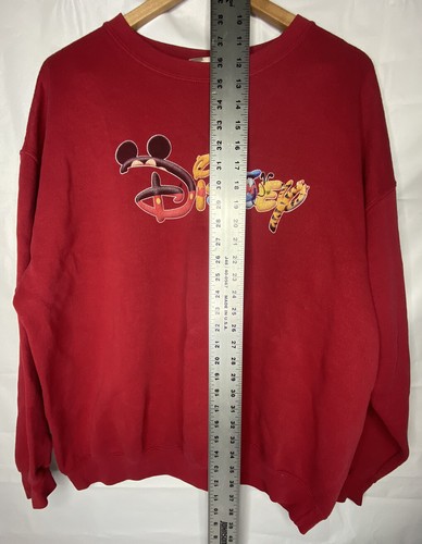 Sudadera Vintage The Disney Store Mickey & Friends Signature Unisex Talla XL - Imagen 2 de 12