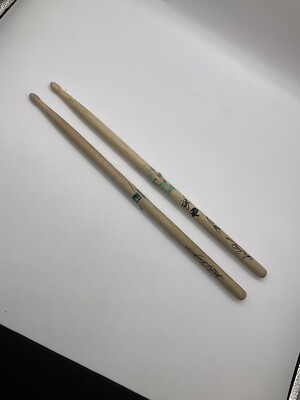 Autographed drumsticks outlet