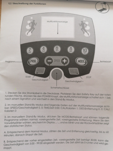 Laufband Speedrunner 2000, 5xbenutzt mit Zubehör, bis 10 km/h, 12 Programme - Bild 5 von 13