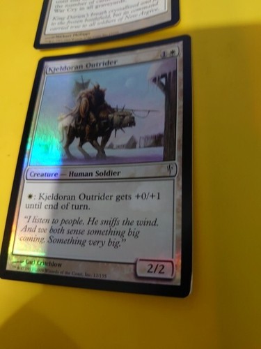 Keldoran War Cry & Keldoran Outrider Coldsnap. FOIL Rare. MTG 2 Card as pictured - Picture 2 of 7