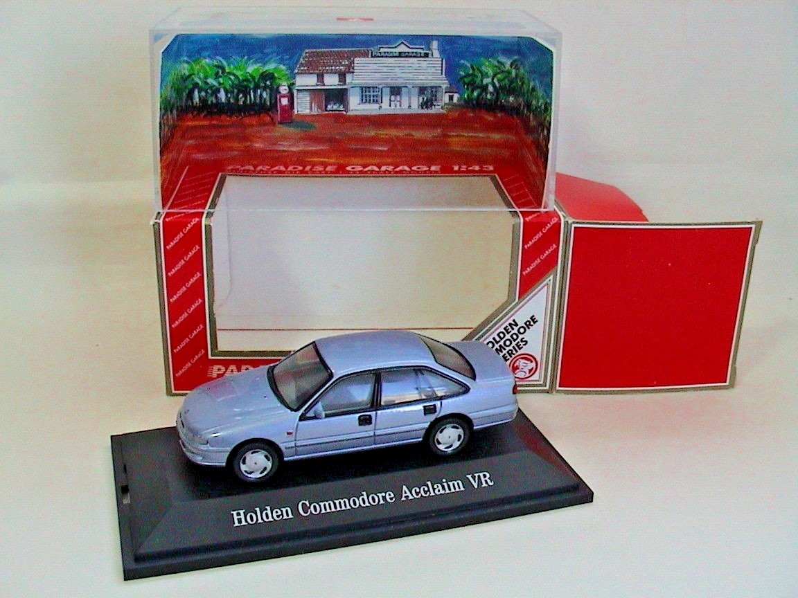 Paradise Garage 91002. Holden Commodore Acclaim VR. Stratos bluee Metallic. Mint Paradise Garage 91002. Holden Commodore Acclaim VR. Stratos bluee Metallic. Mint