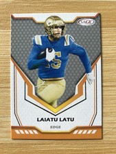 2024 sage high series grey Laiatu Latu RC #167 Indianapolis Colts 