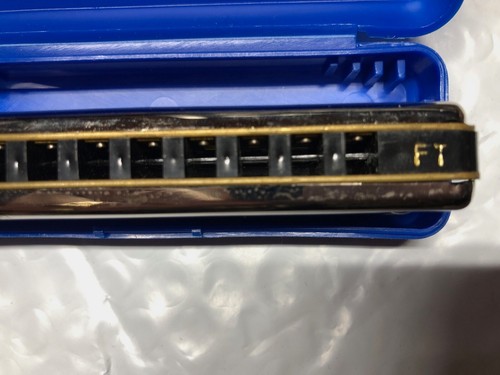 HARMONICA Huang STAR PERFORMER HARP KEY OF F TENOR LOW F NEW UNUSED HOHNER - Picture 3 of 5