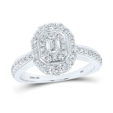 5/8CTW-DIA NK 1/5CT-CEMRD ENGAGEMENT DOUBLE HALO RING