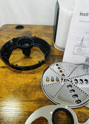 Magicos FP416A Digital Food Processor Pearl White FOR PARTS Motor Base WORK READ - Picture 2 of 10