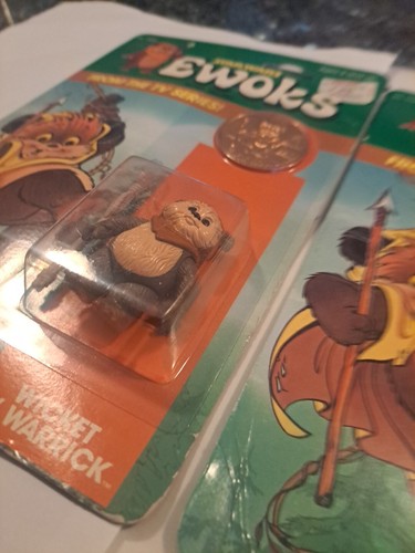 Kenner Ewoks Wicket W Warrick Star Wars Sealed 1985 Cartoon Figure Hasbro NEW - Picture 5 of 21