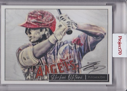Shohei Ohtani 2021 Project70 Topps #870 MVP LA Angels MLB Fighters Free Sh - Bild 9 von 16